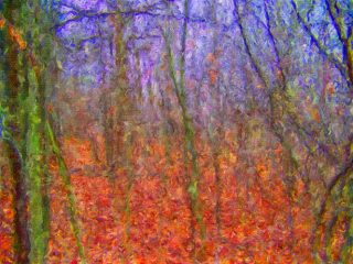 autumn-woods-painting