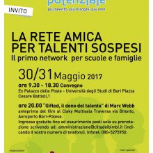 cartolina_invito_rev01 30-31 maggio: evento per scuole e famiglie a Bari