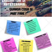 locandina laboratori arte by labtalento