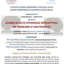 Conferenza Biella 5 febbraio 2020