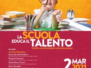 Talento 2 marzo 2021 Uni Mediterranea