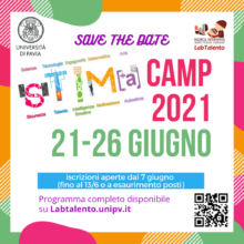 STIMA camp 2021 - locandina