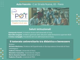 Locandina convegno tutorato