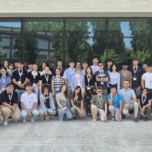 TWPV24.06.18_martedì_12 - Studenti della TWPV24 davanti al Nuovo Polo di Scienze el Farmaco