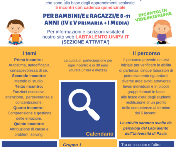 Locandina Lab Metacognitivi 2025 febbraio