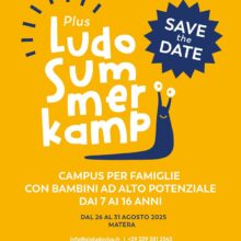 camp Matera 2025 - save the date
