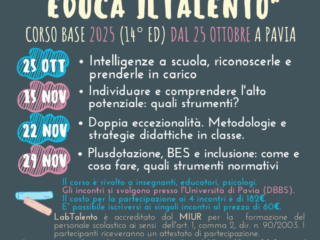 Corso Base 2025 locandina con ID