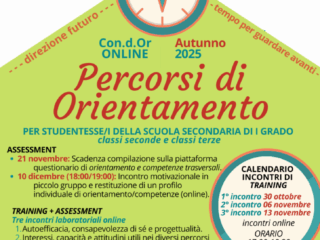 Locandina Percorsi di Orientamento 9