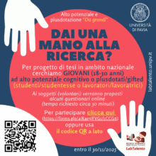 DAI UNA MANO ALLA RICERCA 7 nov ok