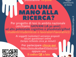 DAI UNA MANO ALLA RICERCA 7 nov ok