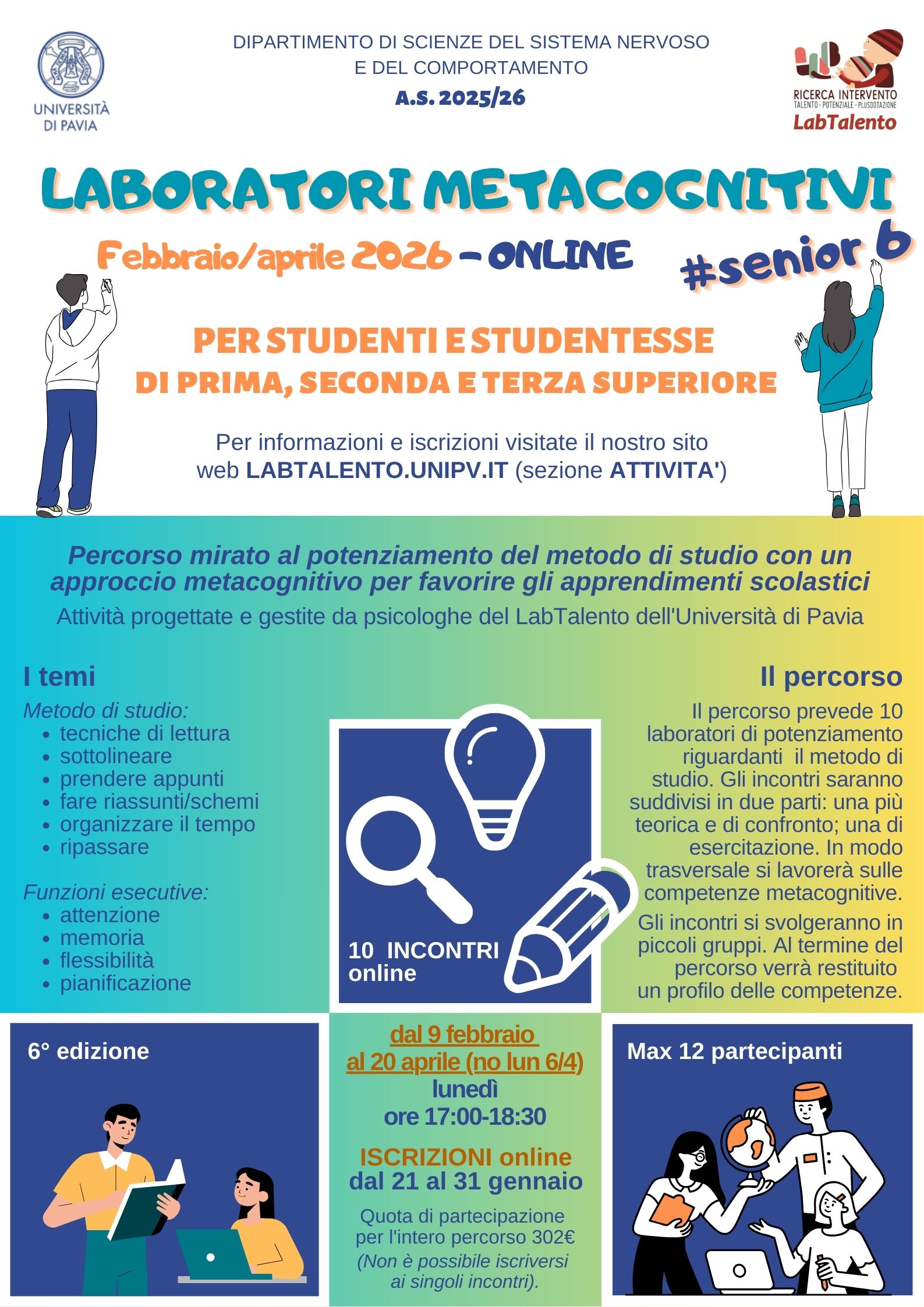 Locandina Meta plus 2026 febbraio