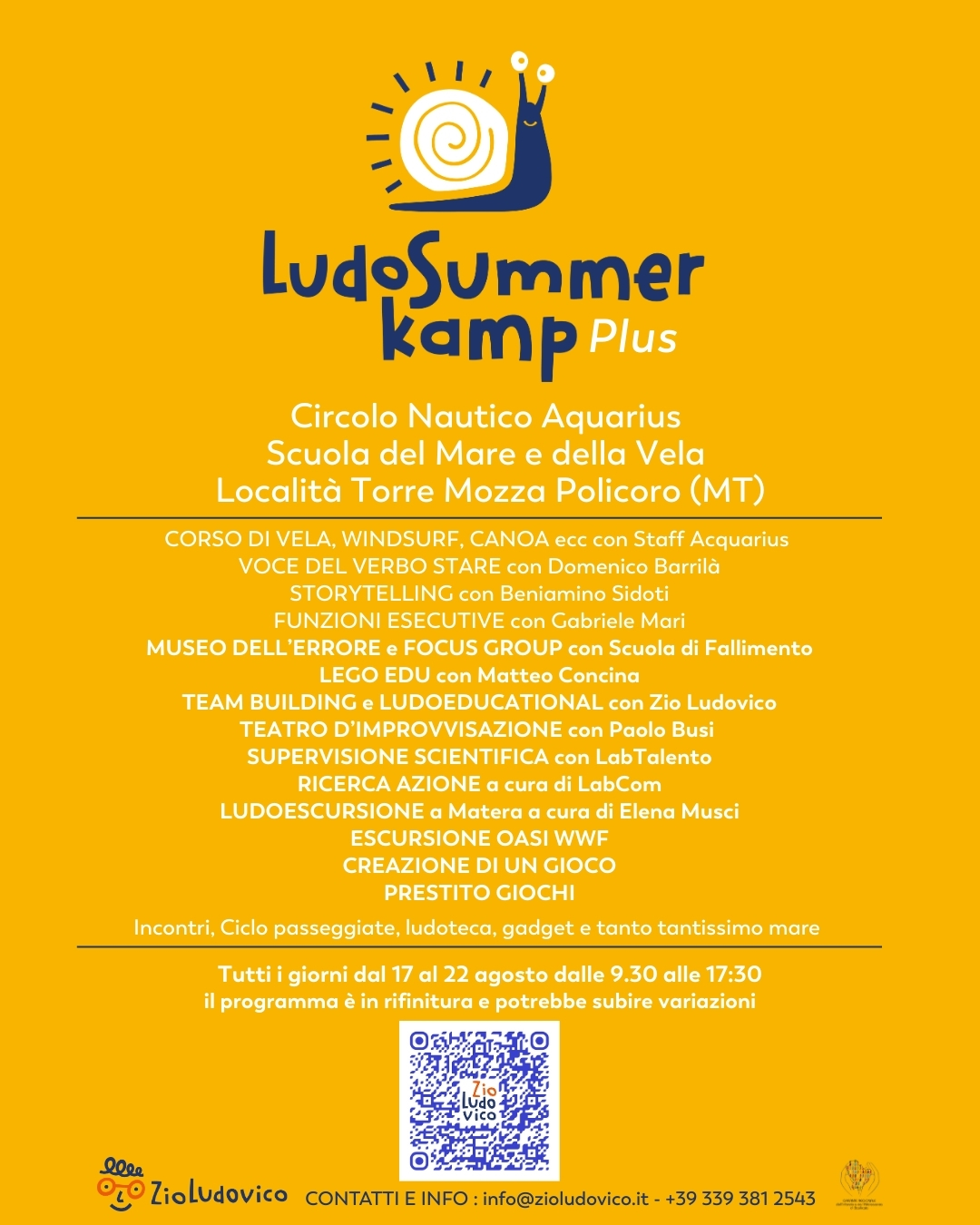 Locandina Ludo Summer Kamp Plus IV - 2026