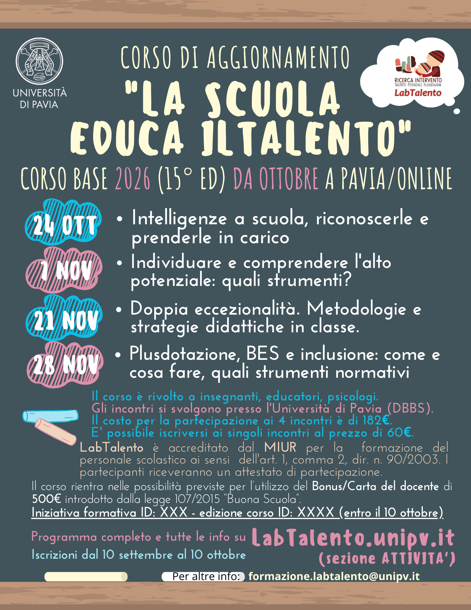 Corso Base 2026