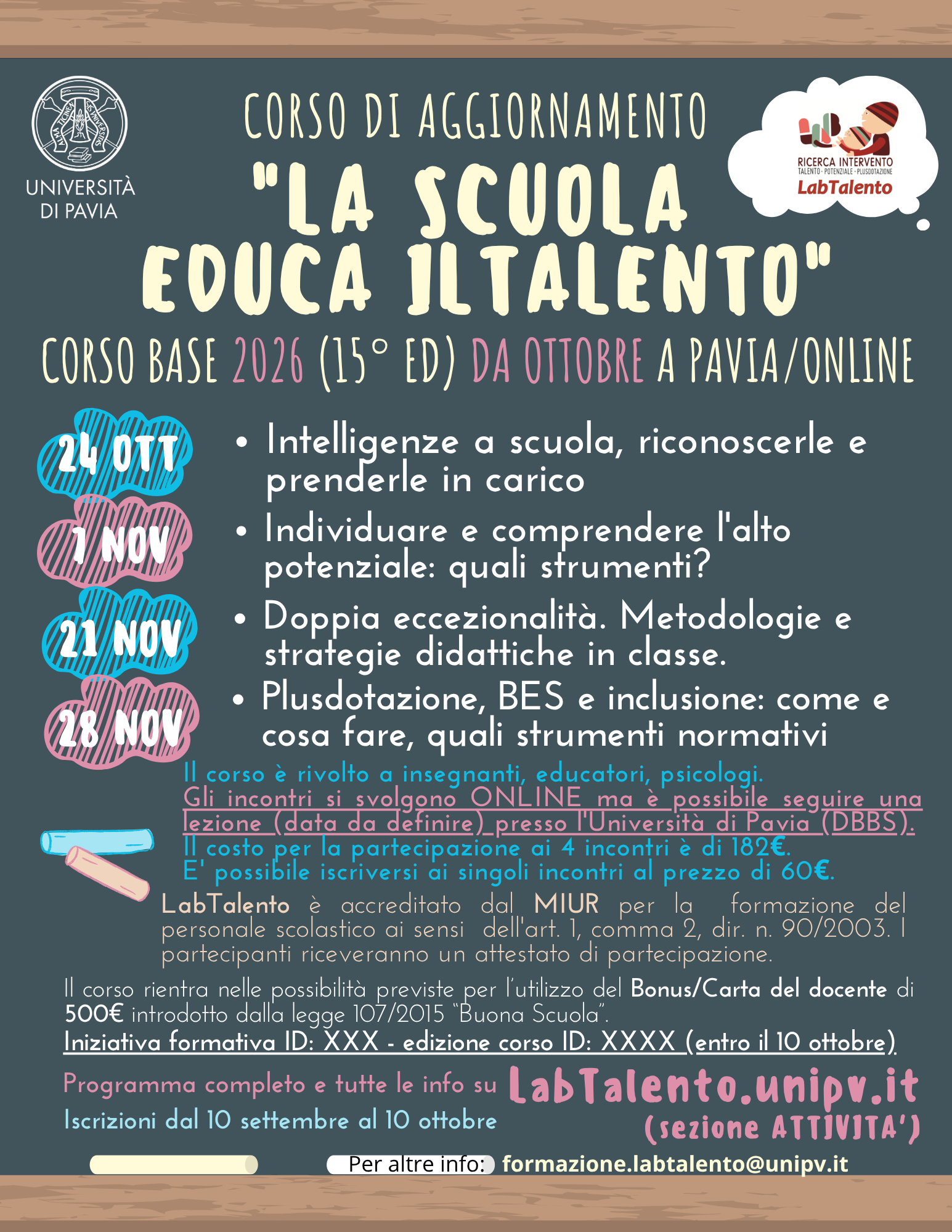 Corso Base 2026